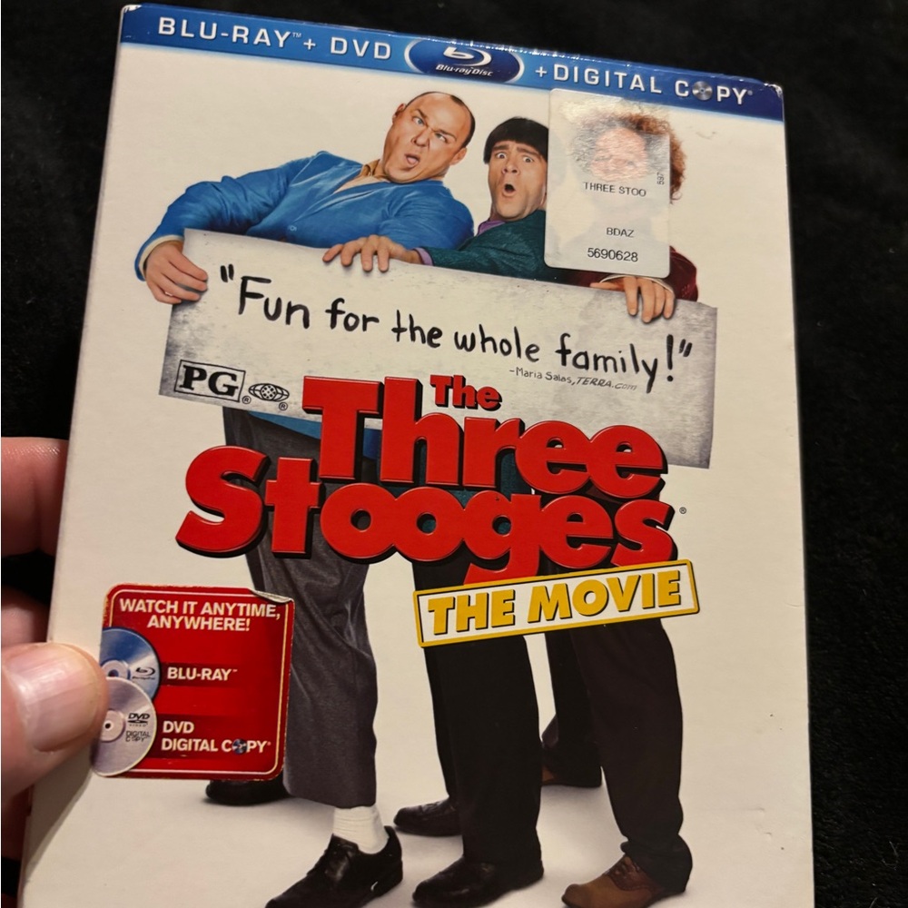 The Three Stooges Movie Blu-ray + DVD